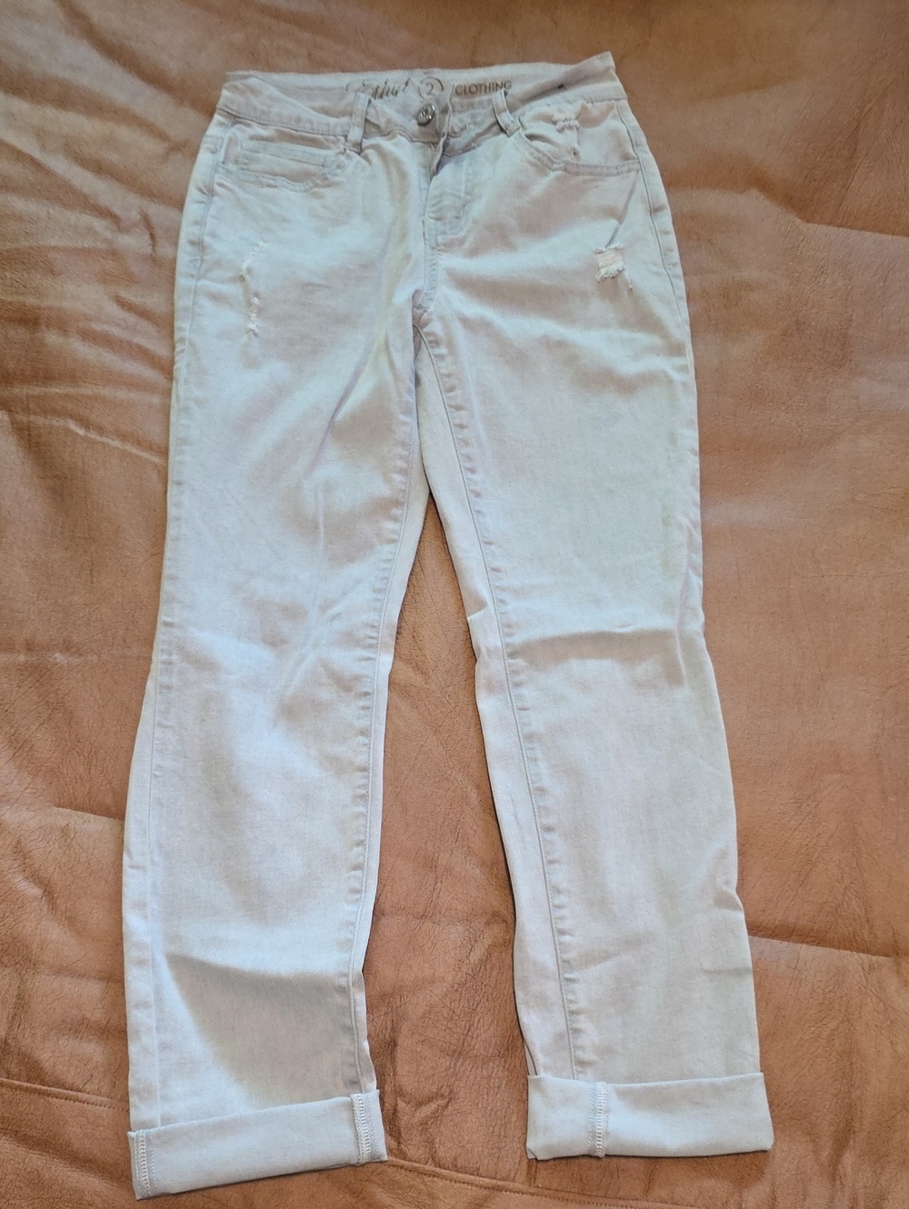 Light Gray Wash Women’s Jeans - Ethyl Sz 2